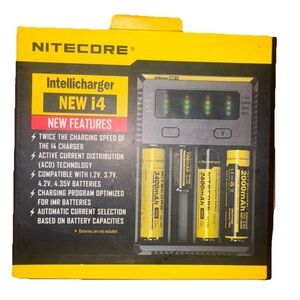 Nitecore IntelliCharger i4 Battery Charger - 2nd Generation